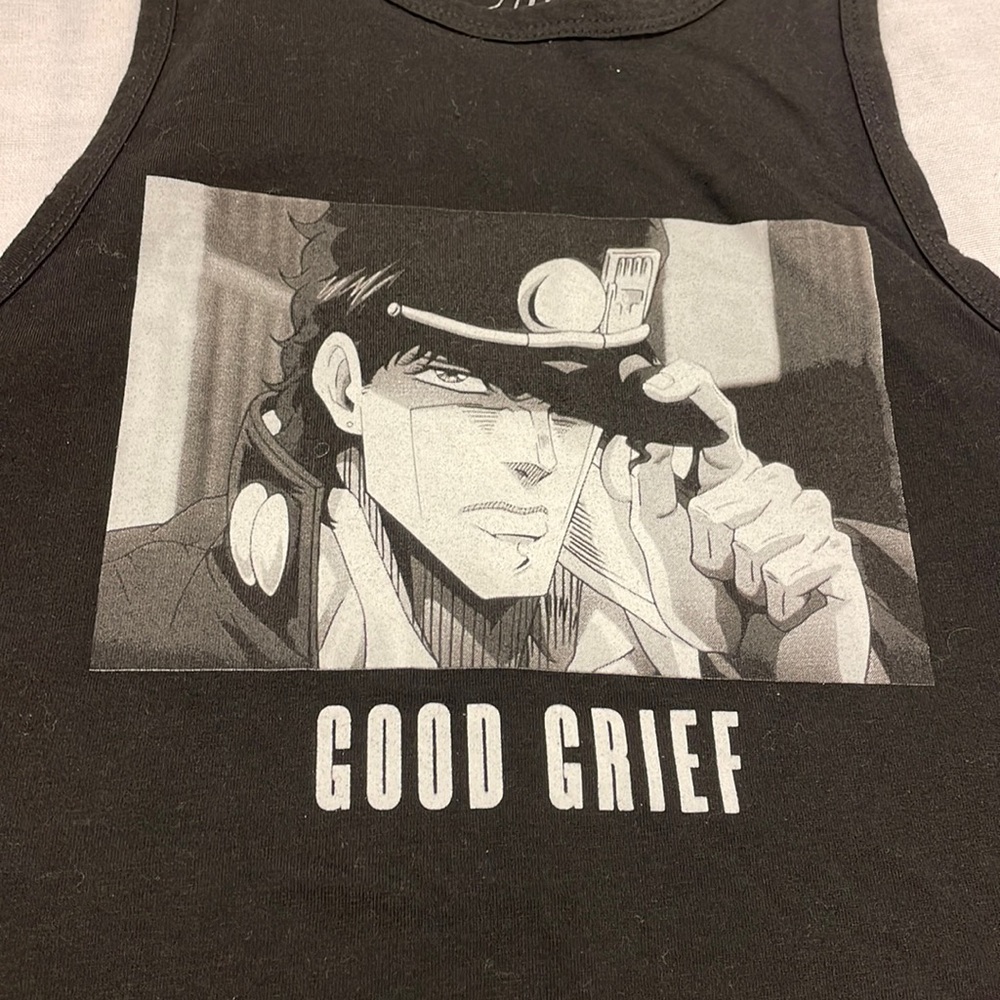 Jo Jo’s Bizarre Adventure The AnimatiotGood Groef Tank Top Size S